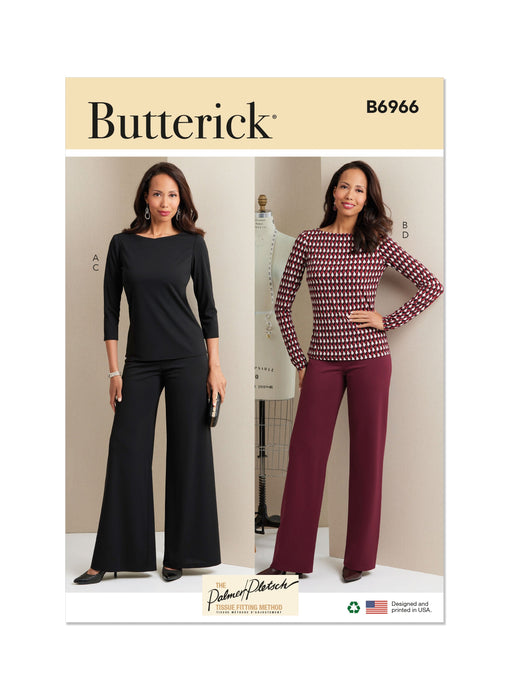 Patron Pati Palmer - Haut, Pantalon Patron Butterick 