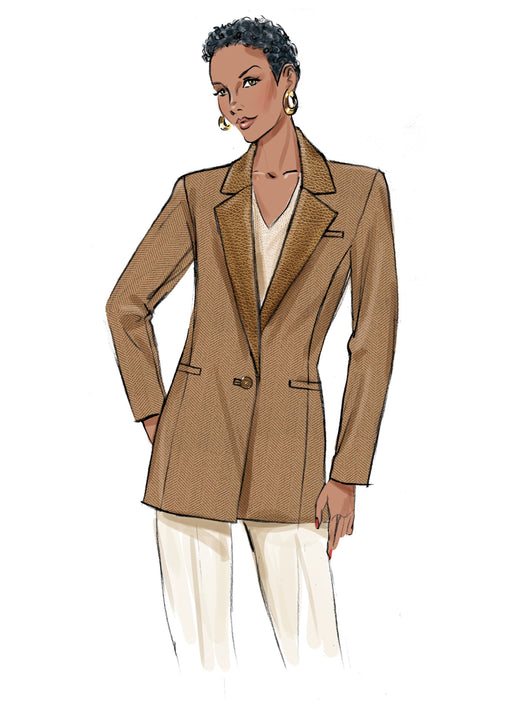 Patron Pati Palmer - Veste Patron Butterick 