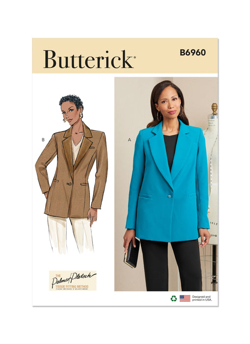 Patron Pati Palmer - Veste Patron Butterick 