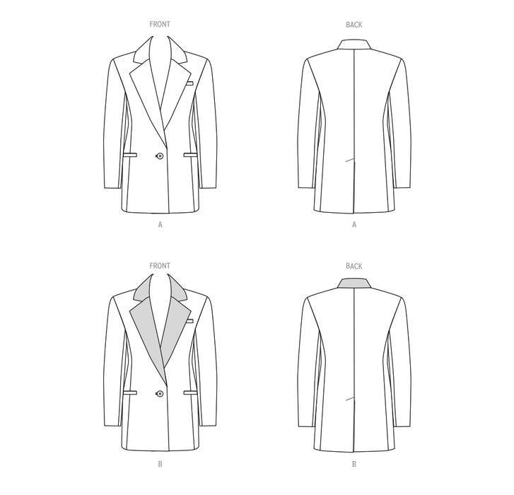 Patron Pati Palmer - Veste Patron Butterick 
