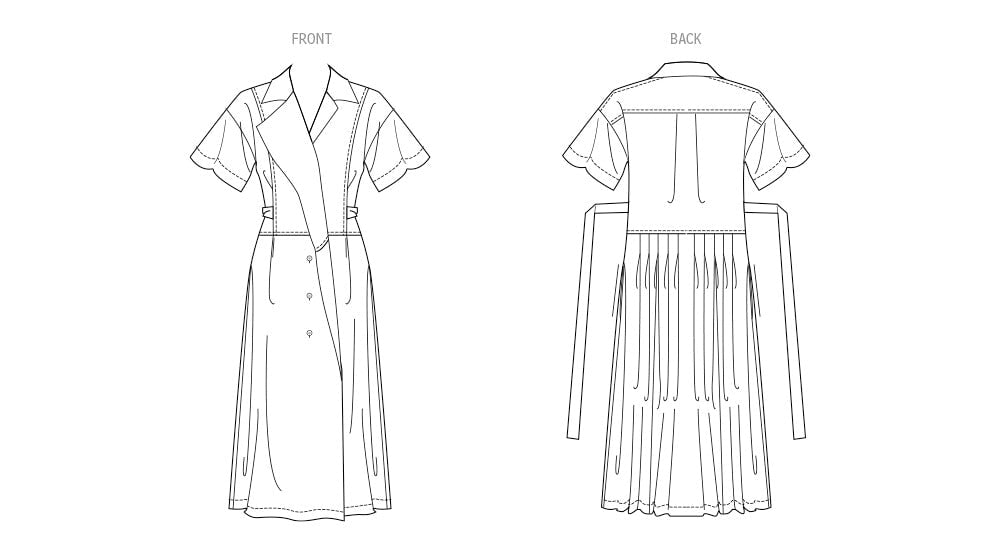 Patron Rachel Comey - Jupe, Robe Patron Vogue 