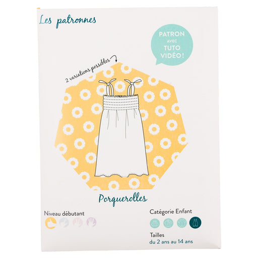 Patron Robe PORQUEROLLES - Les Patronnes Patron Les patronnes 
