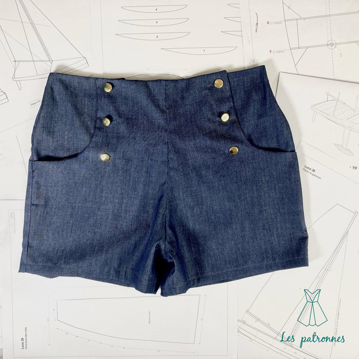 Patron Short TITOUAN - Les Patronnes Patron Les patronnes 