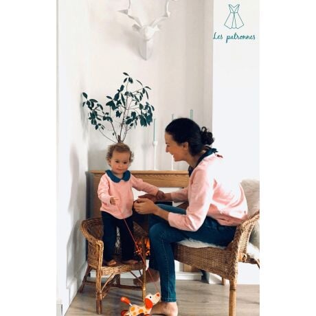 Patron Sweat enfant NIKI - Les Patronnes Patron Les patronnes 