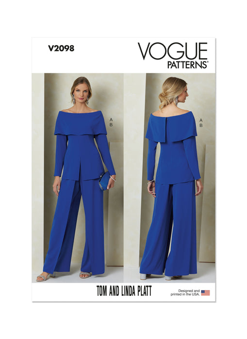 Patron Tom And Linda Platt - Haut, Pantalon Patron Vogue 