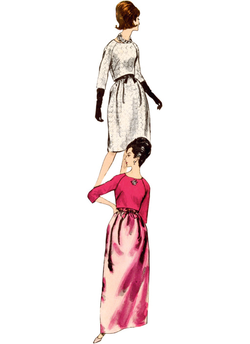 Patron Vogue - Boléro, Corsage, Robe Patron Vogue 