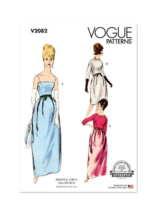 Patron Vogue - Boléro, Corsage, Robe Patron Vogue B5 