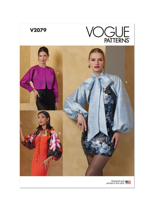 Patron Vogue - Boléro Patron Vogue 