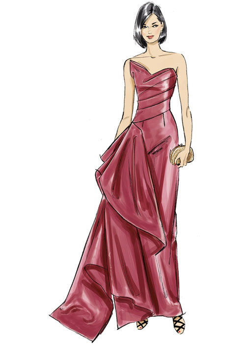 Patron Vogue - Bustier, Corsage, Jupe, Robe Patron Vogue 