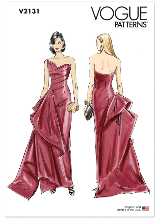 Patron Vogue - Bustier, Corsage, Jupe, Robe Patron Vogue 