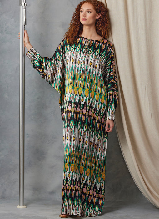 Patron Vogue - Caftan, Ceinture Patron Vogue 