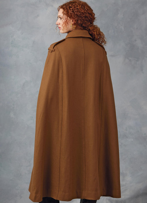 Patron Vogue - Cape, Ceinture Patron Vogue 