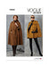 Patron Vogue - Cape, Ceinture Patron Vogue 
