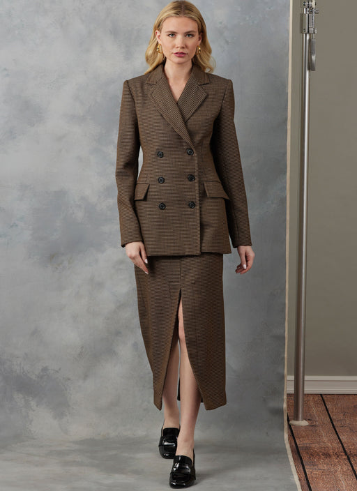 Patron Vogue - Cape, Jupe, Veste Patron Vogue 