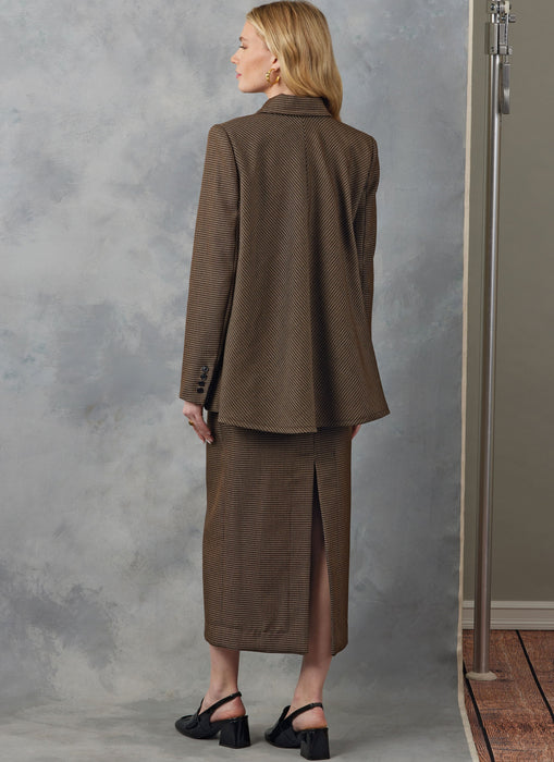 Patron Vogue - Cape, Jupe, Veste Patron Vogue 