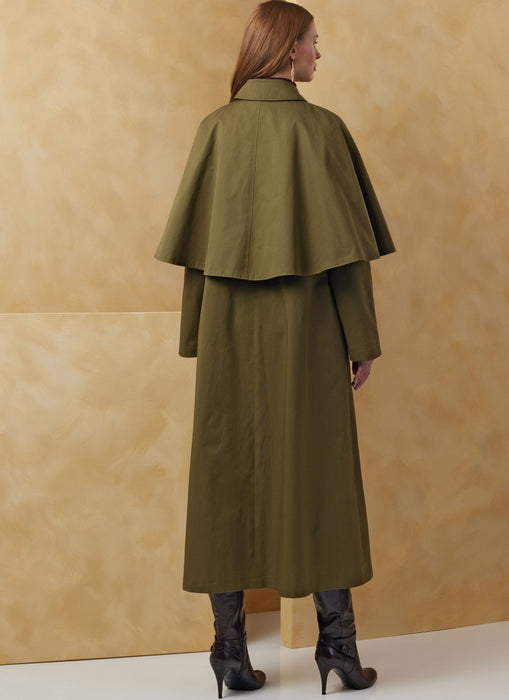 Patron Vogue - Cape, Manteau Patron Vogue 