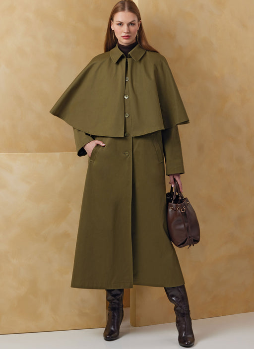 Patron Vogue - Cape, Manteau Patron Vogue 