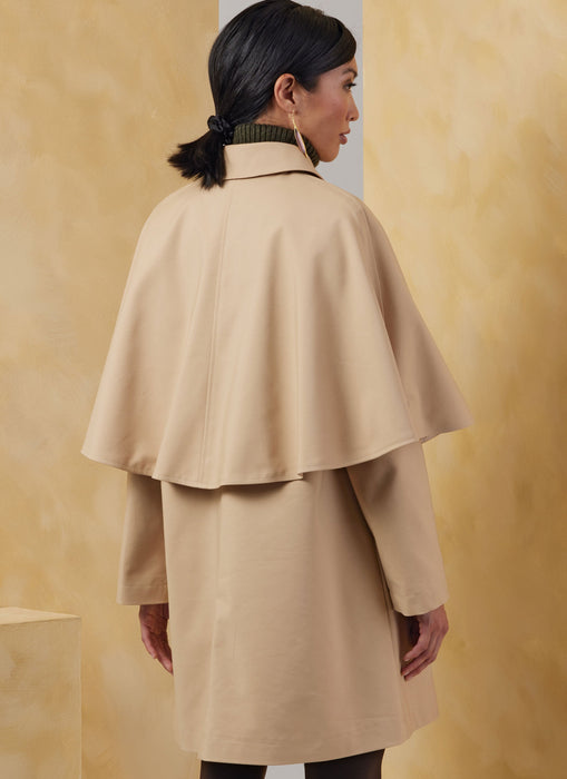 Patron Vogue - Cape, Manteau Patron Vogue 