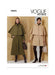 Patron Vogue - Cape, Manteau Patron Vogue 