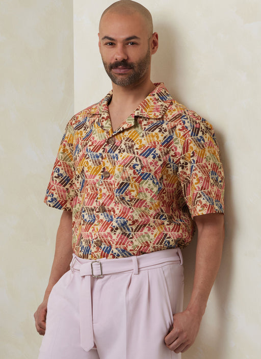 Patron Vogue - Ceinture, Chemise, Pantalon, Short Patron Vogue 