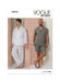 Patron Vogue - Ceinture, Chemise, Pantalon, Short Patron Vogue 