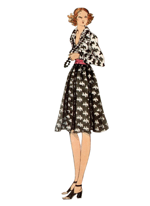 Patron Vogue - Ceinture, Chemisier, Corsage, Jupe, Robe, Short Patron Vogue 