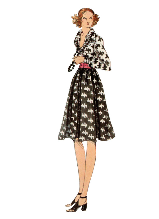 Patron Vogue - Ceinture, Chemisier, Corsage, Jupe, Robe, Short Patron Vogue 
