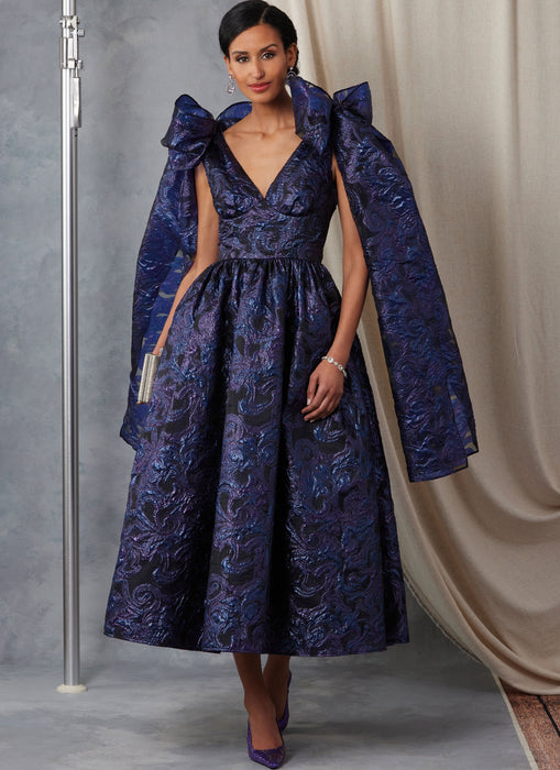 Patron Vogue - Ceinture, Corsage, Haut, Jupe, Jupon, Robe Patron Vogue 