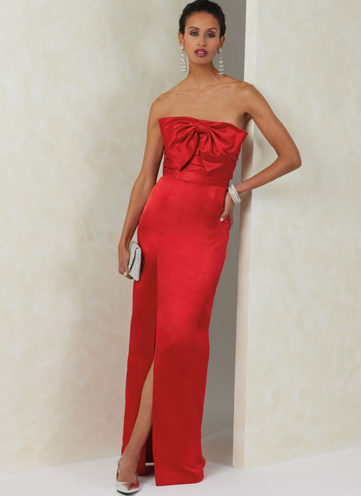 Patron Vogue - Ceinture, Corsage, Jupe, Robe Patron Vogue 