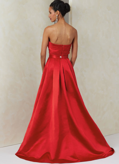Patron Vogue - Ceinture, Corsage, Jupe, Robe Patron Vogue 