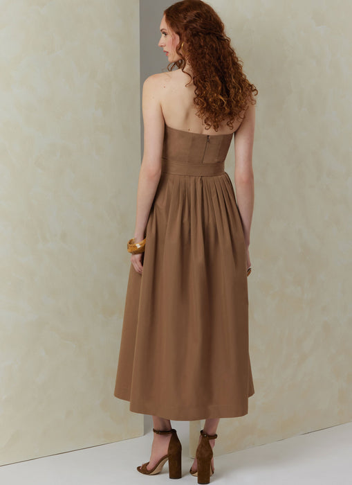 Patron Vogue - Ceinture, Corsage, Jupe, Robe Patron Vogue 