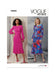 Patron Vogue - Ceinture, Corsage, Jupe, Robe Patron Vogue 