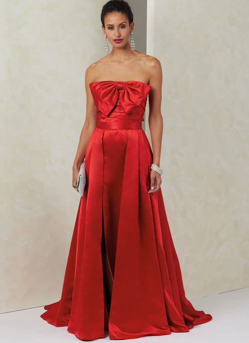 Patron Vogue - Ceinture, Corsage, Jupe, Robe Patron Vogue 