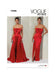 Patron Vogue - Ceinture, Corsage, Jupe, Robe Patron Vogue 