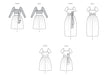 Patron Vogue - Ceinture, Corsage, Jupe, Robe Patron Vogue 