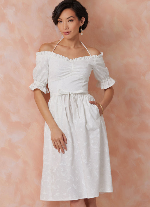 Patron Vogue - Ceinture, Corsage, Robe Patron Vogue 