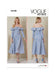 Patron Vogue - Ceinture, Corsage, Robe, Soutien Patron Vogue 