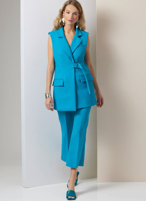 Patron Vogue - Ceinture, Gilet, Haut, Pantalon Patron Vogue 