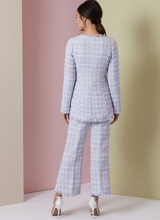Patron Vogue - Ceinture, Haut, Jupe, Pantalon, Veste Patron Vogue 