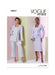 Patron Vogue - Ceinture, Haut, Jupe, Pantalon, Veste Patron Vogue 