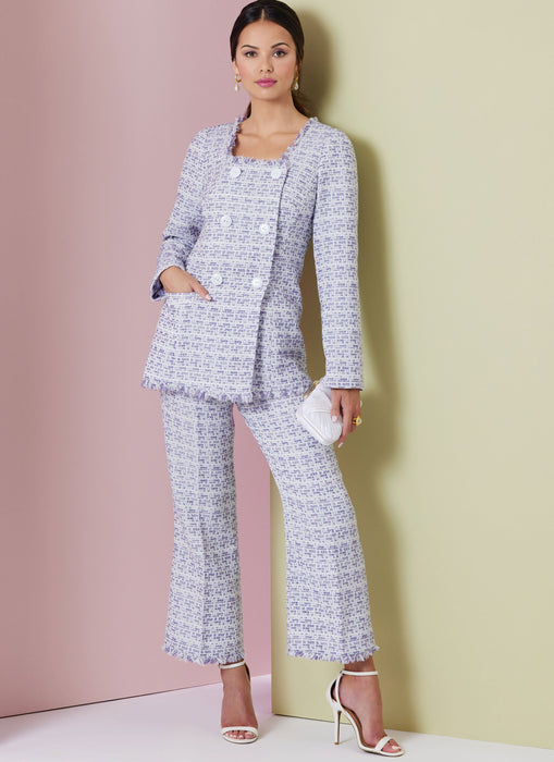 Patron Vogue - Ceinture, Haut, Jupe, Pantalon, Veste Patron Vogue 