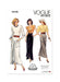 Patron Vogue - Ceinture, Haut, Jupe Patron Vogue 