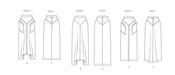 Patron Vogue - Ceinture, Haut, Jupe Patron Vogue 