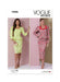 Patron Vogue - Ceinture, Haut, Jupe, Robe, Soutien Patron Vogue 