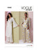 Patron Vogue - Ceinture, Haut, Pantalon, Robe, Robe de chambre Patron Vogue 