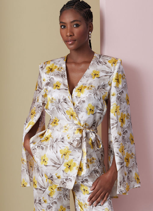 Patron Vogue - Ceinture, Haut, Pantalon, Robe, Robe de chambre Patron Vogue 