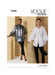 Patron Vogue - Ceinture, Haut Patron Vogue 
