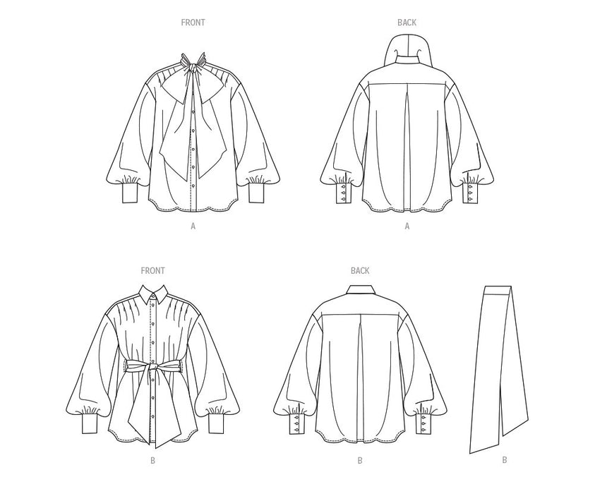 Patron Vogue - Ceinture, Haut Patron Vogue 