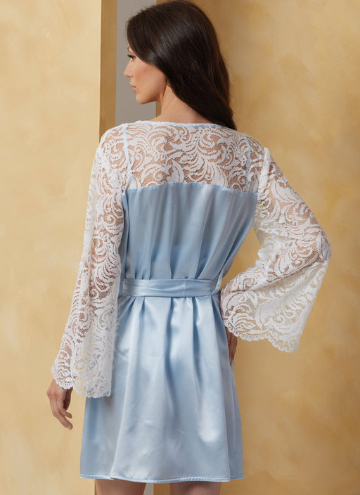 Patron Vogue - Ceinture, Haut, Robe, Robe de chambre Patron Vogue 