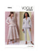 Patron Vogue - Ceinture, Jupe, Pantalon, Veste Patron Vogue 